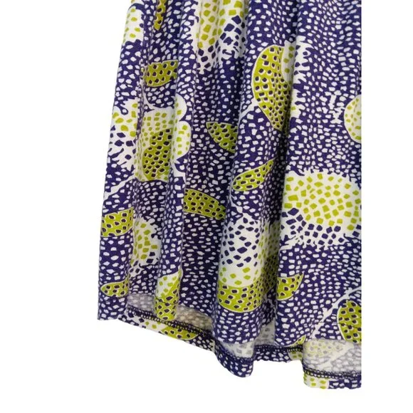 Ezekiel Women's -Baby Doll Tank Top- Purple Green White Small - Picture 6 of 16